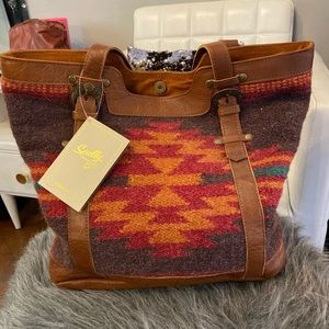 New Scully brand leather bag
